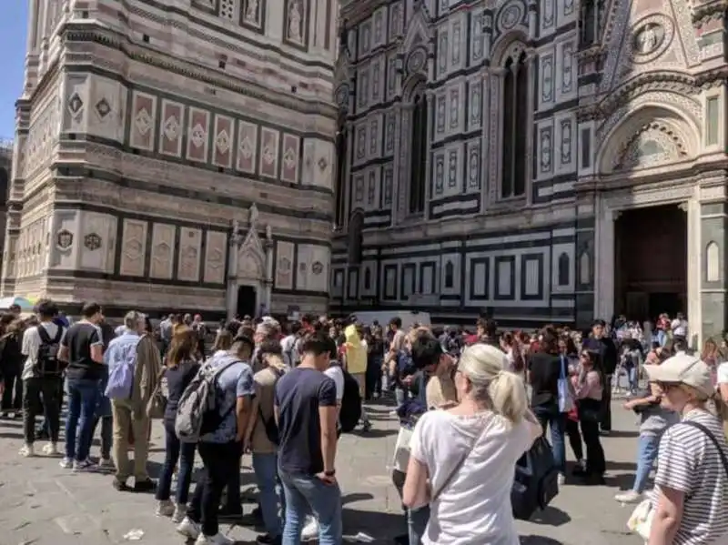 turisti a firenze   3