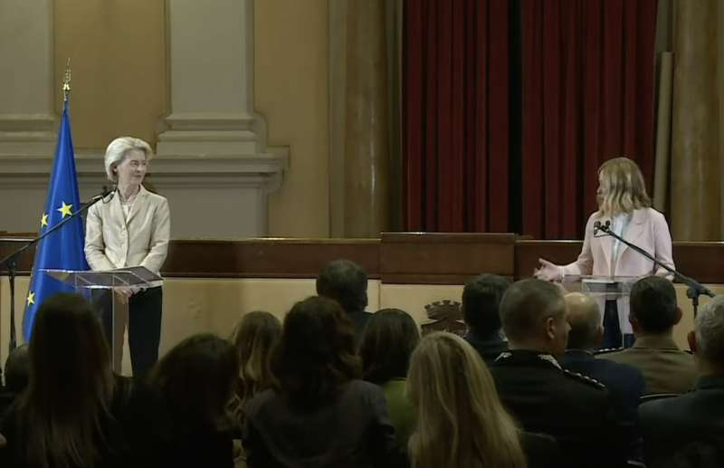 ursula von der leyen giorgia meloni 1