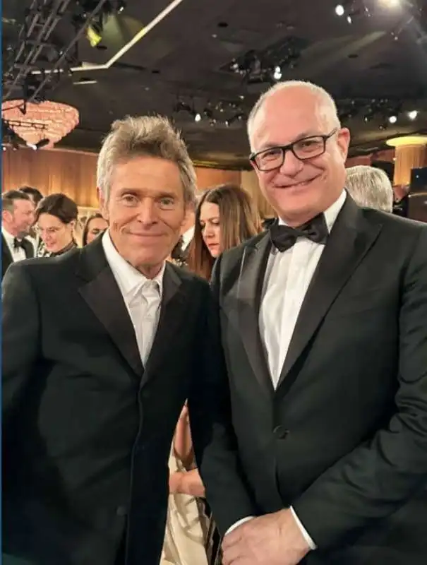 william dafoe e roberto gualtieri 