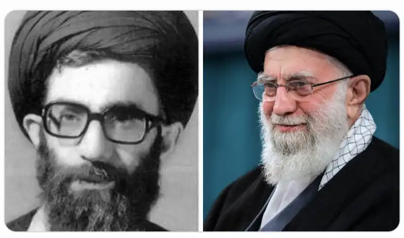 ali hosseini khamenei   prima e dopo