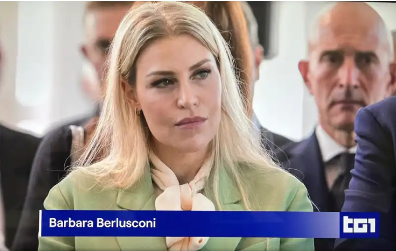 barbara berlusconi tg1 