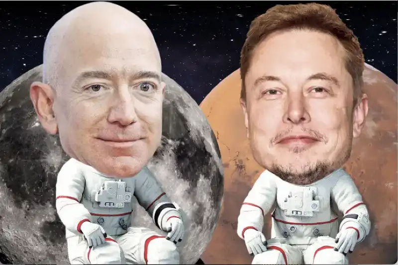 Bezos Musk