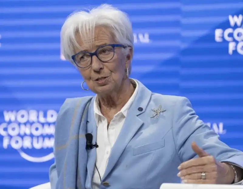 CHRISTINE LAGARDE A DAVOS