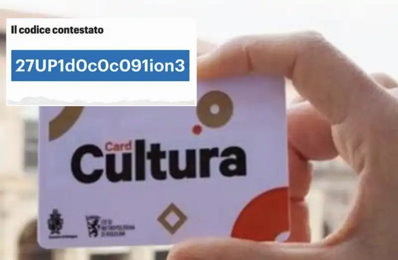 codice del bonus cultura per i dipendenti del comune di bologna