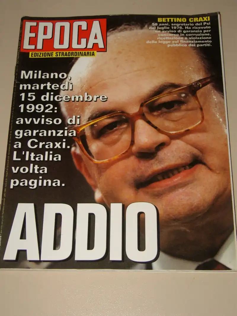 craxi epoca 1992