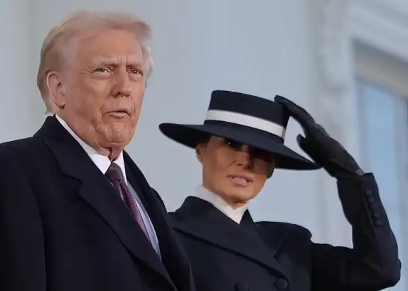 donald e melania trump      inauguration day 