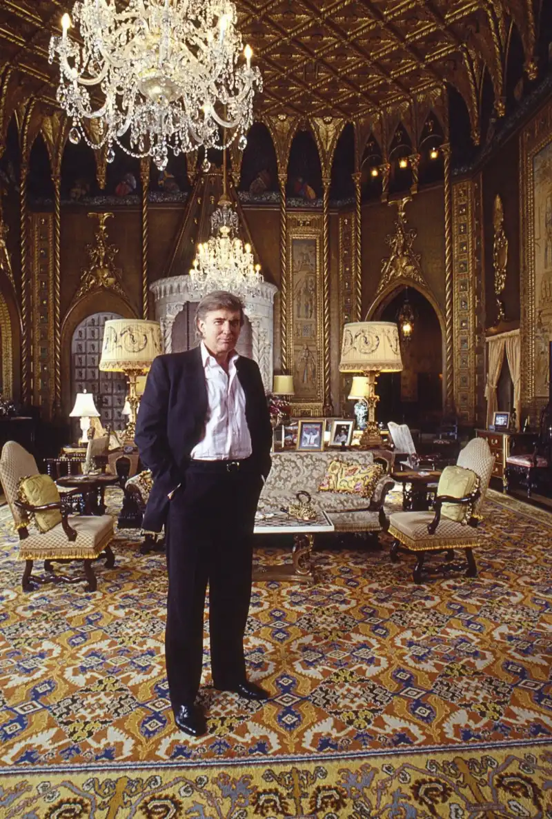 DONALD TRUMP A MAR-A-LAGO NEGLI ANNI 90