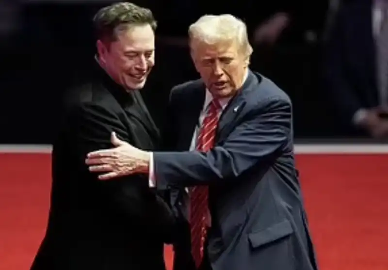 elon musk e donald trump  