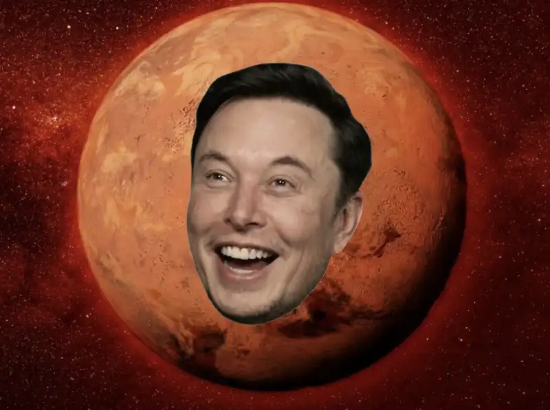 elon musk marte