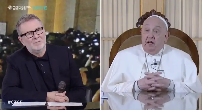 fabio fazio   papa francesco  2.  