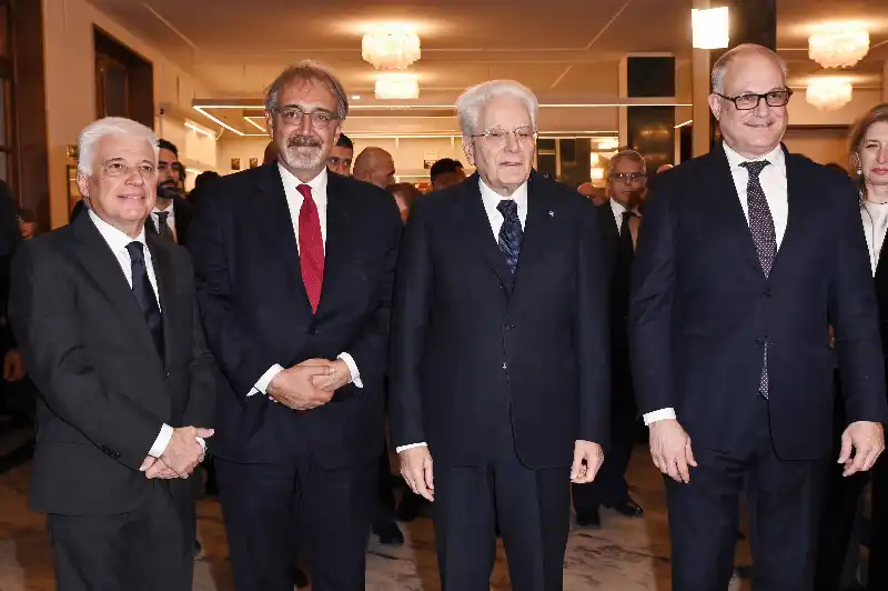 francesco giambrone francesco rocca sergio mattarella roberto gualtieri