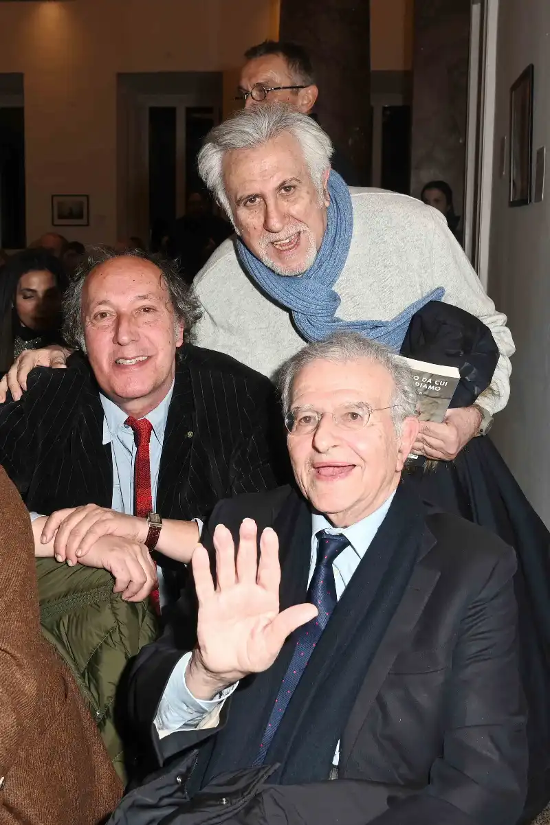 fulvio abbate  fabrizio cicchitto giorgio cavagnaro