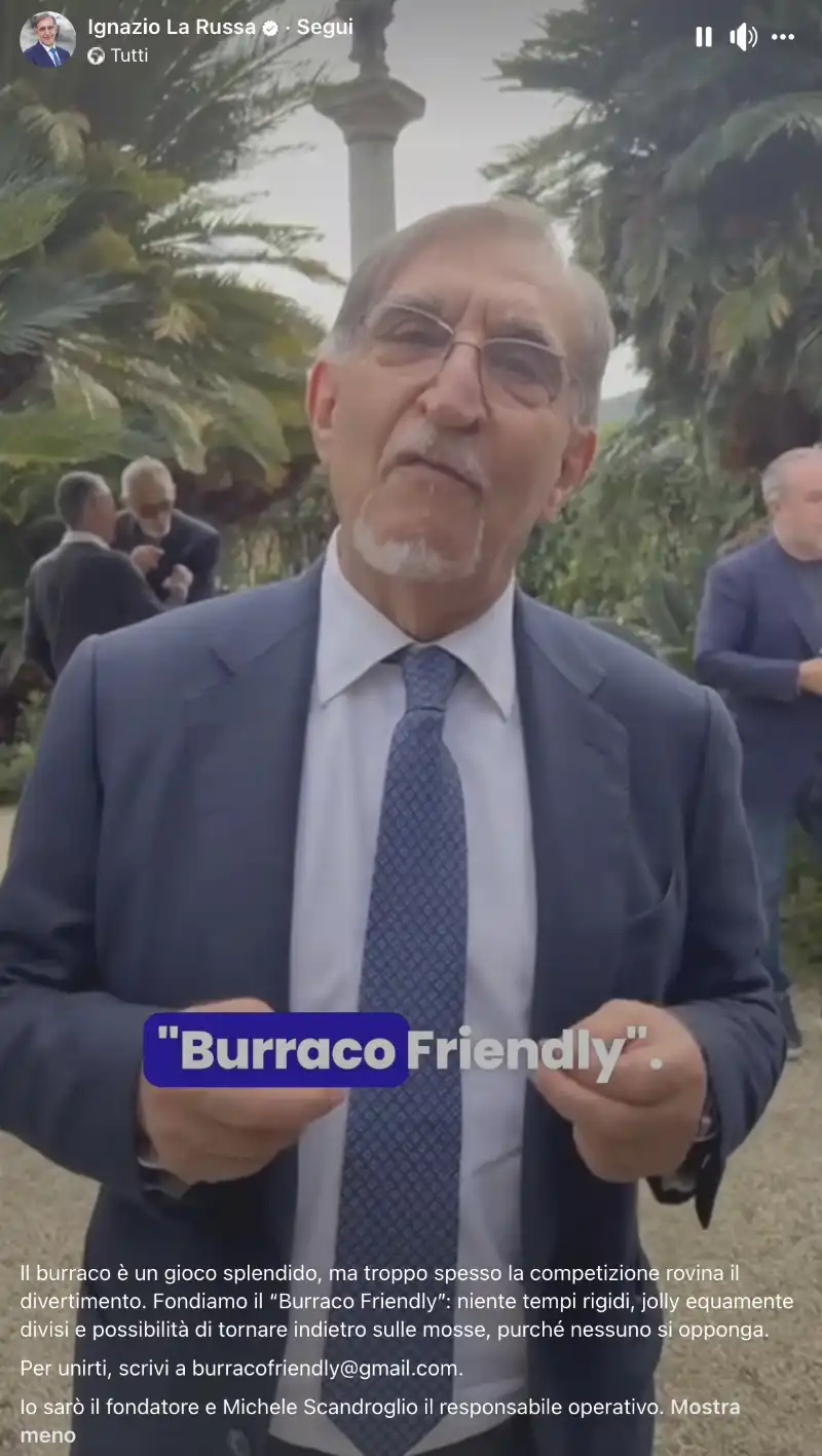 ignazio la russa fonda il burraco friendly   5