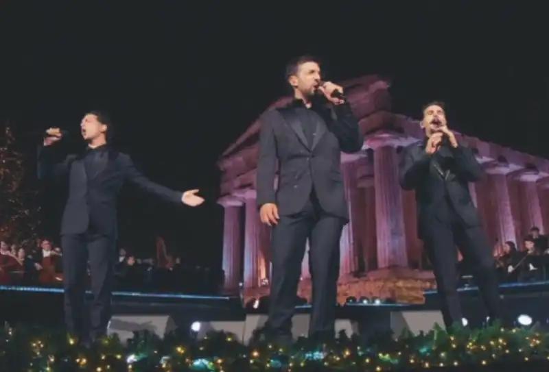 il concerto de il volo ad agrigento