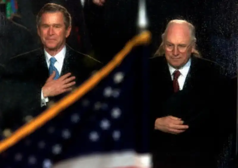 insediamento george w. bush   2001