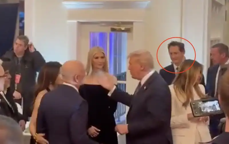 JOHN ELKANN ALLA CENA DI GALA PER L INAUGURAZIONE DI DONALD TRUMP 