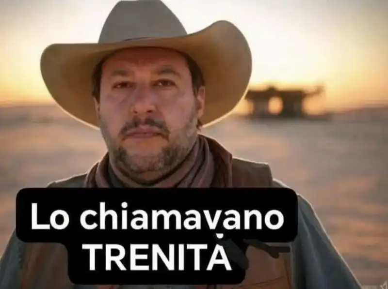 LO CHIAMAVANO TRENITA - MEME SU MATTEO SALVINI E I TRENI