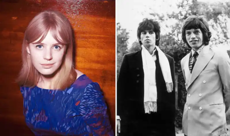 marianne faithfull mick jagger keith richards