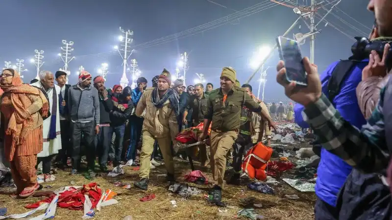 morti e feriti durante il maha kumbh mela  2