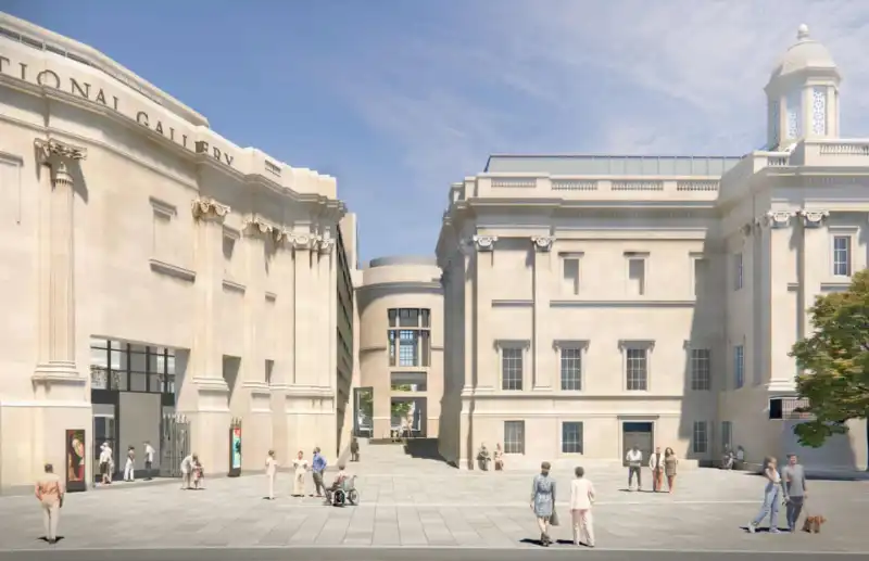 national gallery sainsbury wing rendering