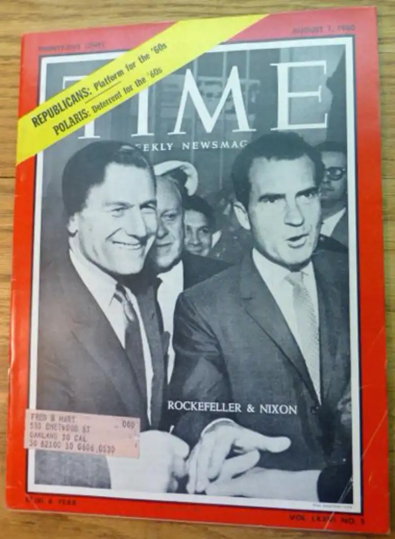 nelson rockefeller richard nixon time