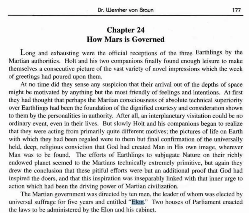 project mars   il libro che parla di elon governatore di marte 