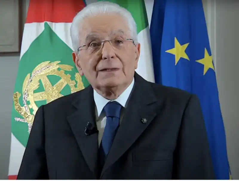 SERGIO MATTARELLA DISCORSO FINE ANNO 