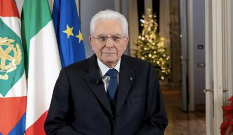 SERGIO MATTARELLA DISCORSO FINE ANNO 