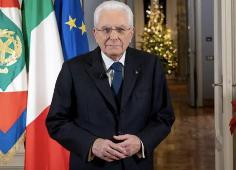 SERGIO MATTARELLA DISCORSO FINE ANNO 