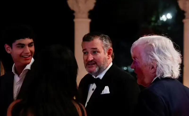 ted cruz al capodanno a mar a lago