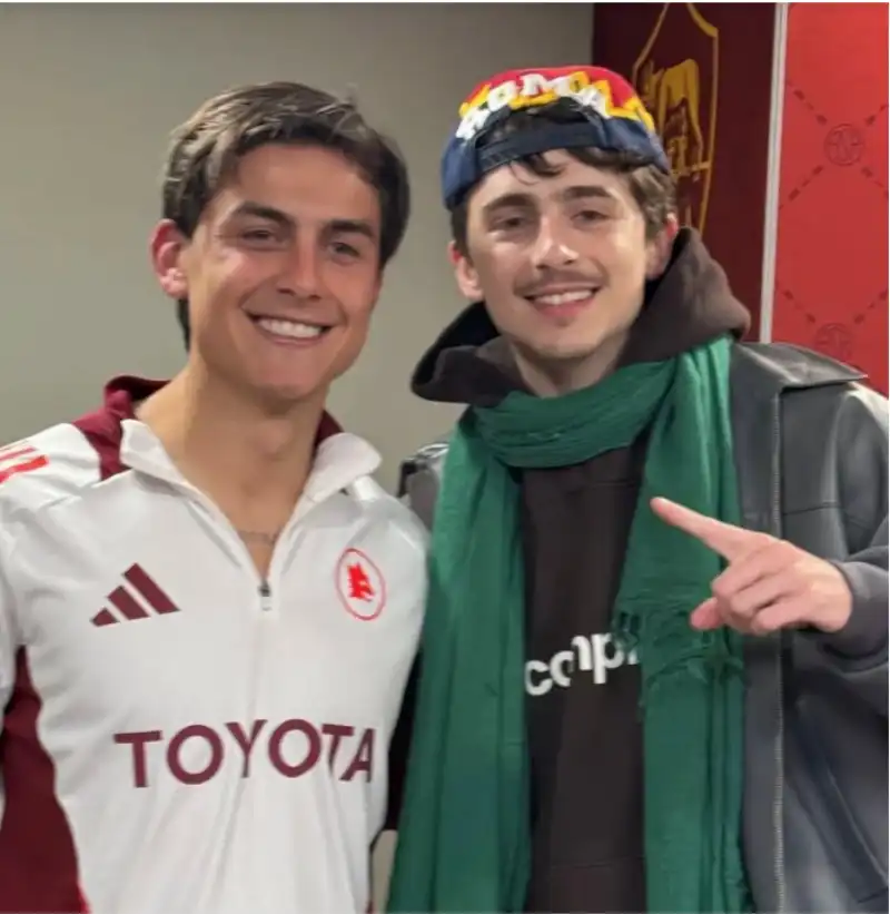 timothee chalamet dybala