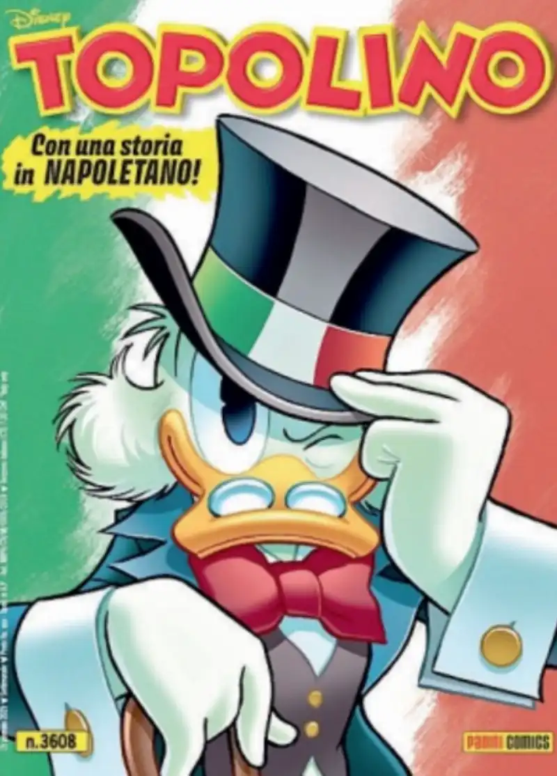 topolino con la storia in napoletano