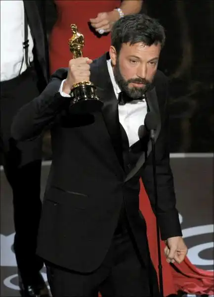 BEN AFFLECK VINCE L OSCAR PER ARGO 