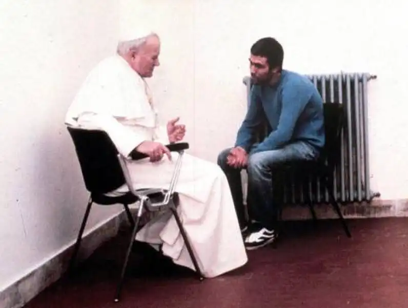 ALI AGCA E WOJTYLA 