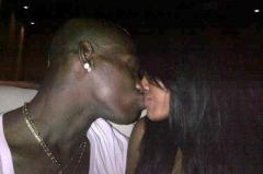 BALOTELLI CON LA EX TABBY BROWN