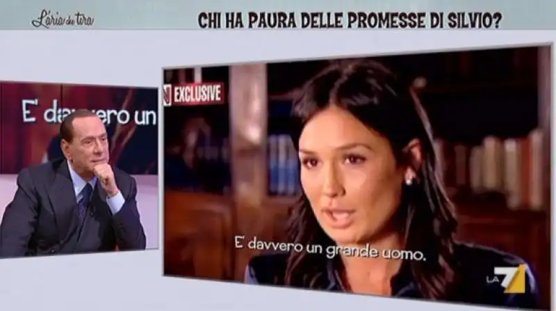 BERLUSCONI A LA SETTE NICOLE MINETTI 