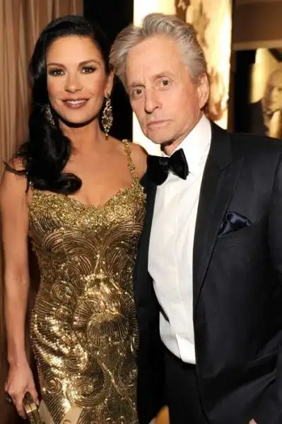 CATHERINE ZETA JONES AND MICHAEL DOUGLAS 