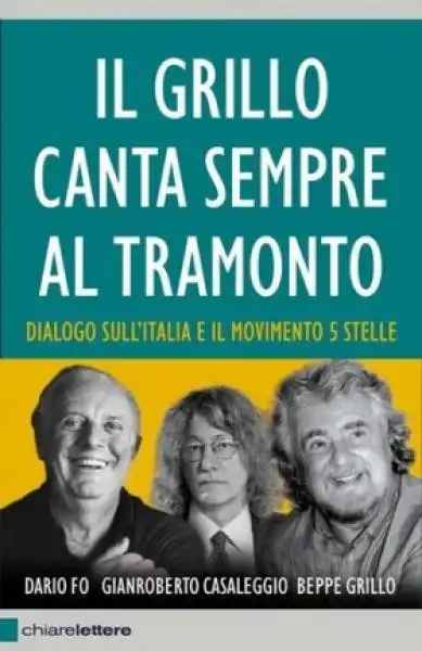 COPERTINA DEL LIBRO IL GRILLO CANTA SEMPRE AL TRAMONTO