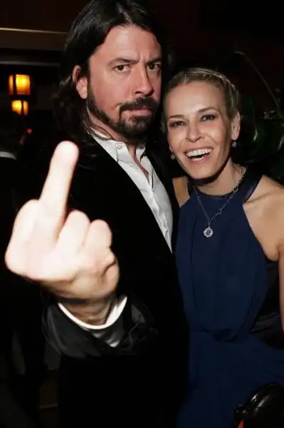 DAVE GROHL AND CHELSEA HANDLER 