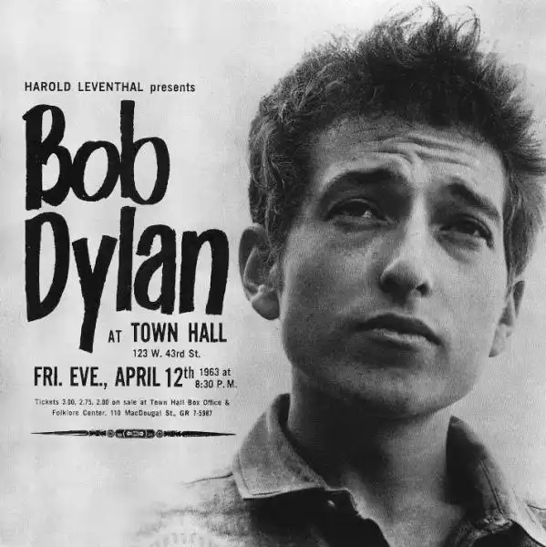 Bob Dylan Town Hall nel sessantatre 