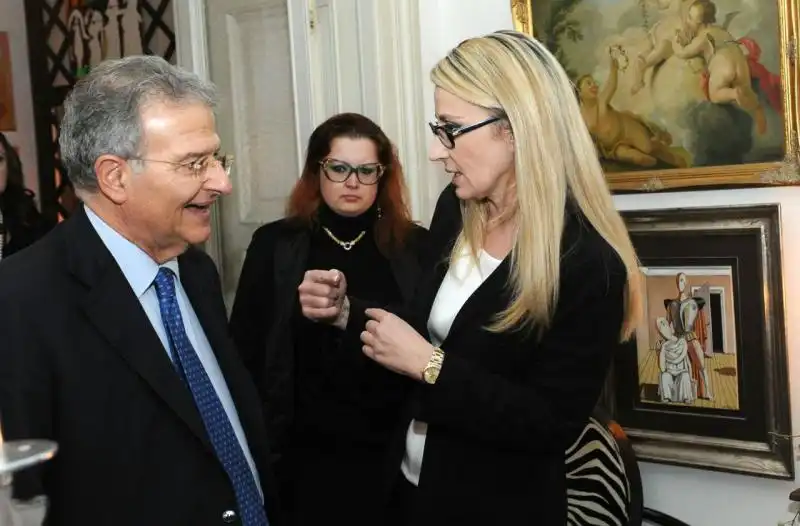 Fabrizio Cicchitto e Romana Liuzzo 