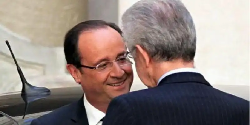 FRANCOIS HOLLANDE E MARIO MONTI jpeg