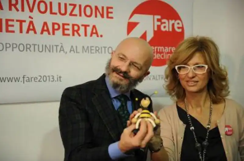 GIANNINO E ALESSANDRA BALDASSARI CANDIDATA DELLA REGIONE LAZIO 