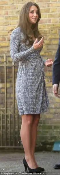 KATE MIDDLETON CON LA PANCETTA 