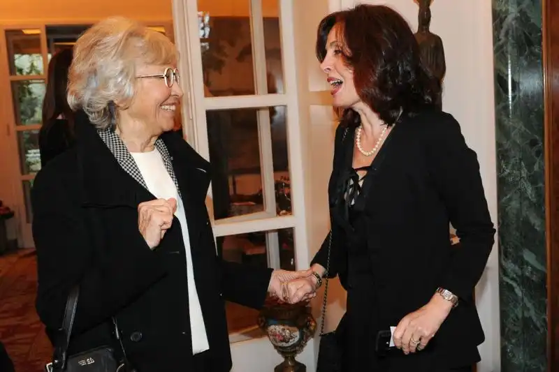 Lilli Fabiani con la signora Pane 