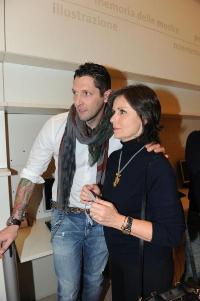 Marco Materazzi e Laura Laurenzi