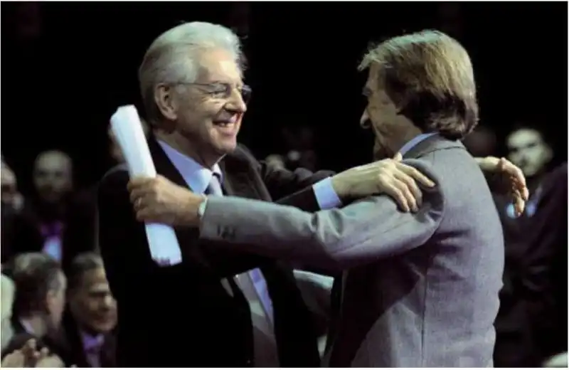 MARIO MONTI E LUCA DI MONTEZEMOLO jpeg