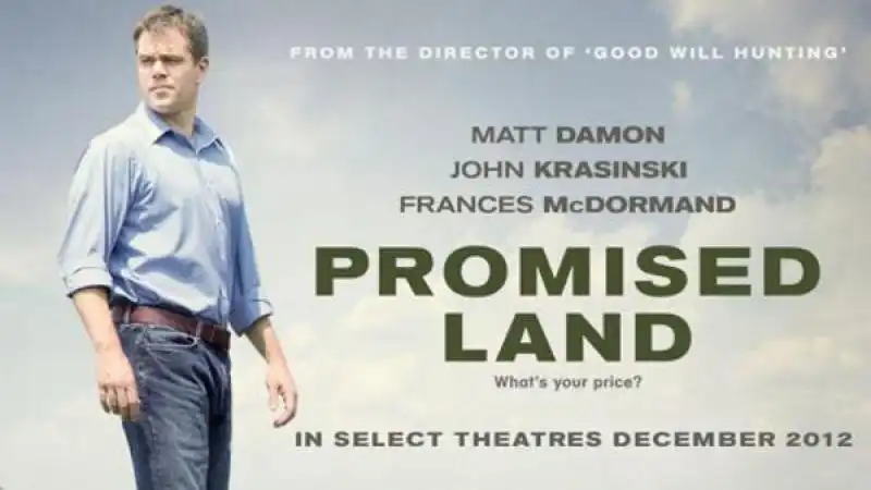 Matt Damon Promised Land jpeg