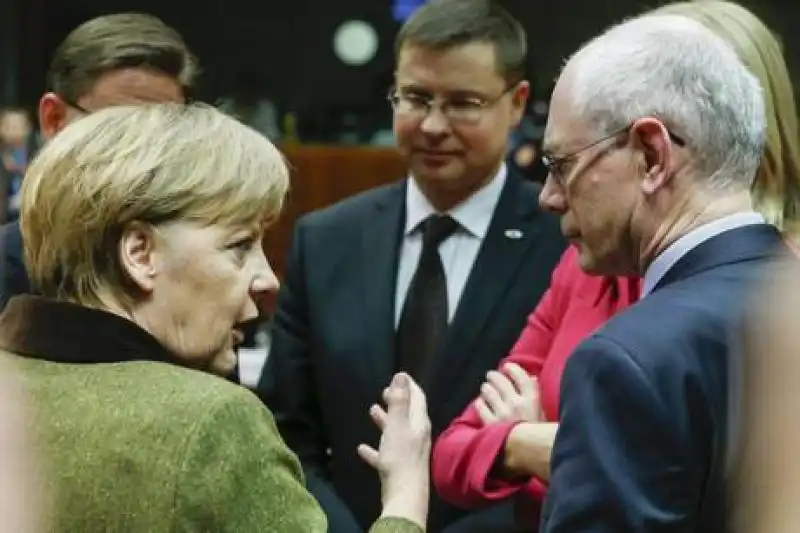 MERKEL E VAN ROMPUY 