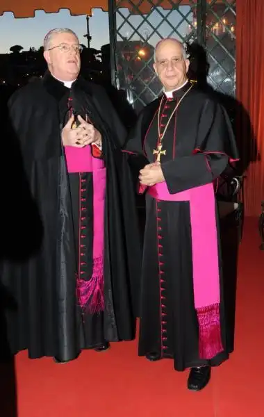 Mons Pozzo e Fisichella 